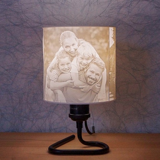PrintedArt Nachttischlampe 